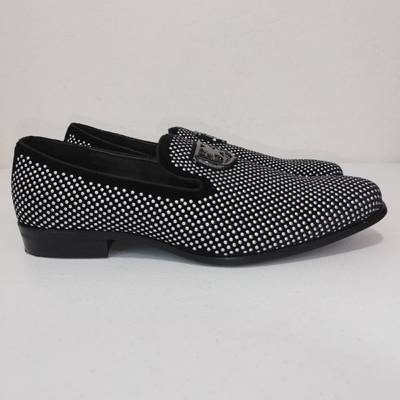 Stacy Adams Swagger Studded Dress Slip On Shoes Men\'s 10.5 main image 7